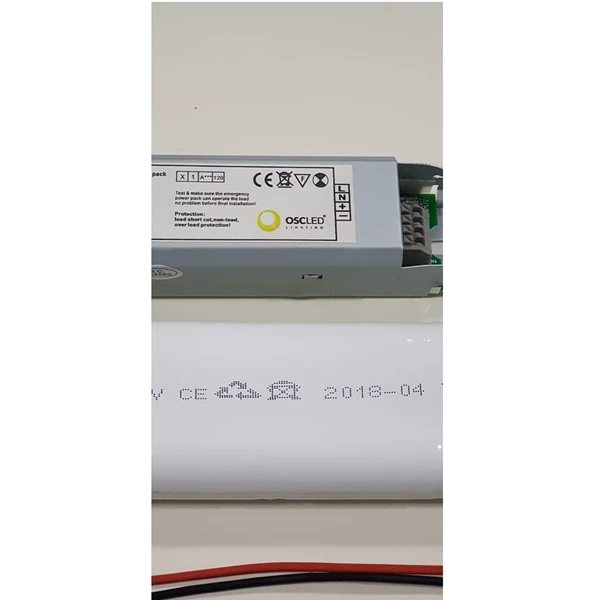 Adaptor AC DC  Power Supply Adapter Oscled NiCD battery powerpack 3000mAH for TL LED dan LED Bulb 